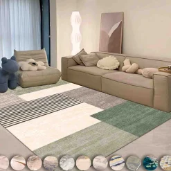 Adrien Lewis - Crystal Velvet Area Carpet Rug 47x70