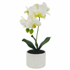 Artificial Orchid in Decorative Pot