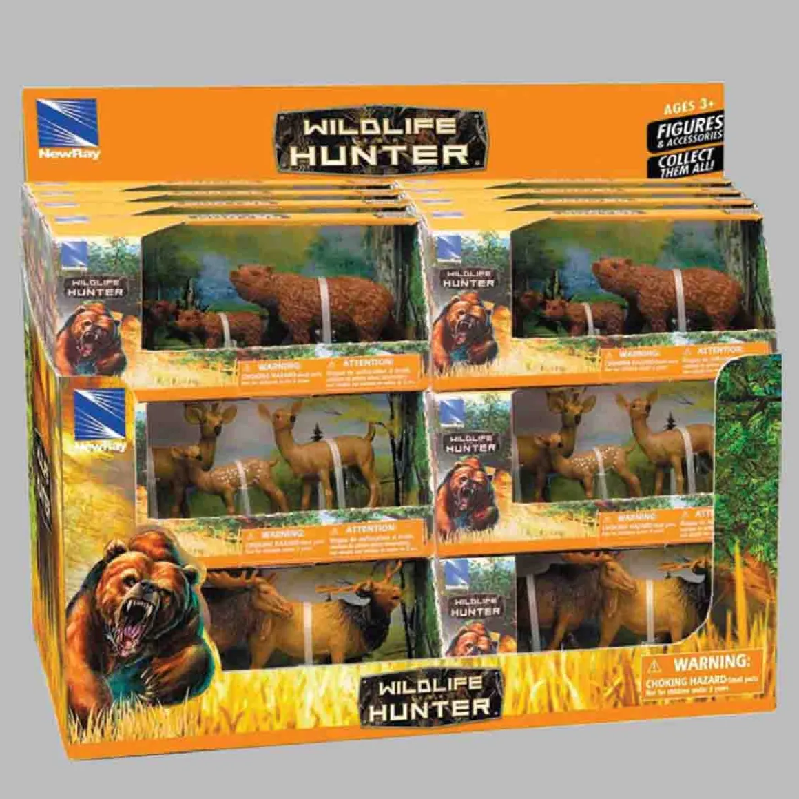 6 Asst Style Deers/moose/bear