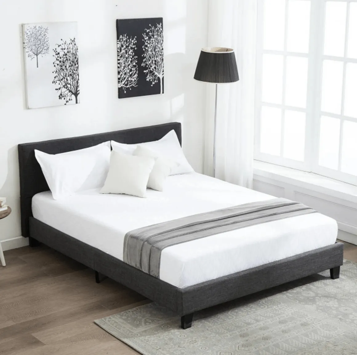 Atelier Du Nord - Banff Linen Bed Frame
