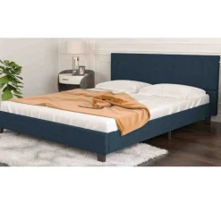Atelier Du Nord - Banff Linen Bed Frame