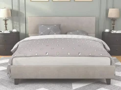 Atelier Du Nord - Banff Linen Bed Frame