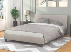 Atelier Du Nord - Banff Linen Bed Frame