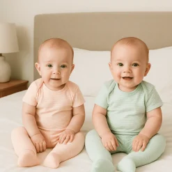 Baby 2-Piece Striped Pajama Set – Pack of 2