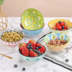 Ceramic Bowl 6.25in Printed