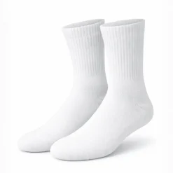Classic White Crew Sport Socks – 6-Pack