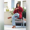 Collar Sherpa Oversized Jacket With Zipper