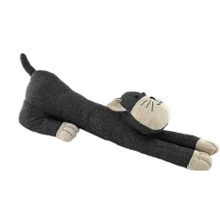 Door Stopper Cat Long Charcoal Length 29