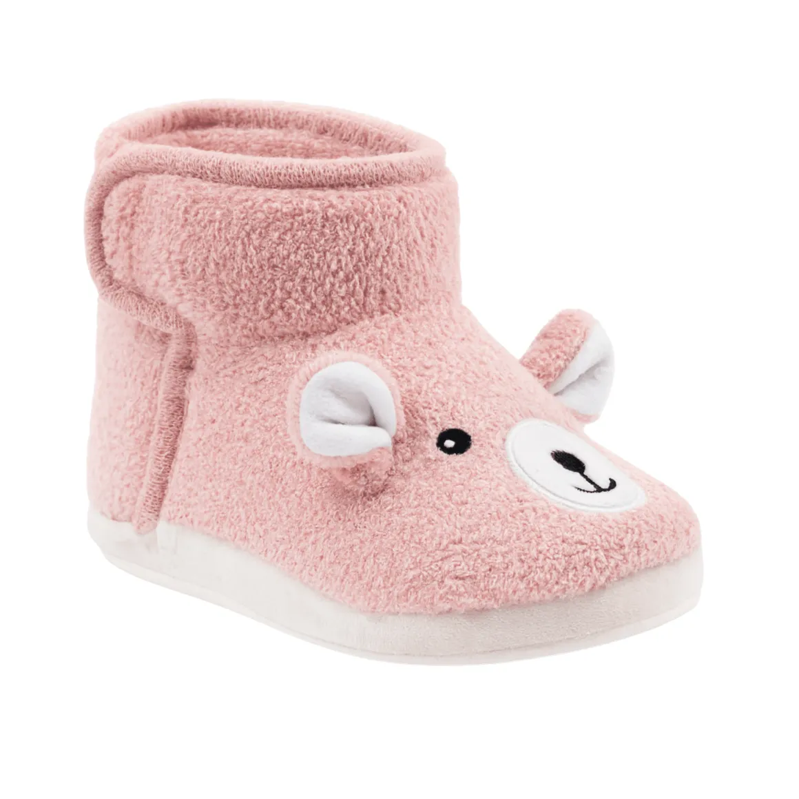 Fleece Bootie Slippers – Bear Design