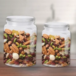 Glass Canister with Lid