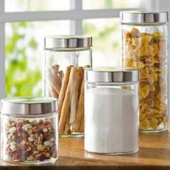Glass Canister with Lid | 4 sizes