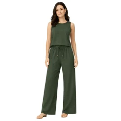 JouJou Airflow Sleeveless Top & Palazzo Pant Set
