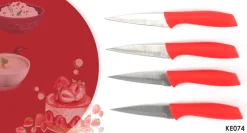 À La Cuisine - Set Of 4pcs Handle Paring Knife