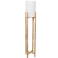 Laurent Taylor - Wooden Tripod Floor Lamp