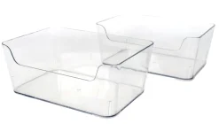 2Pcs Fridge Storage Bin Set