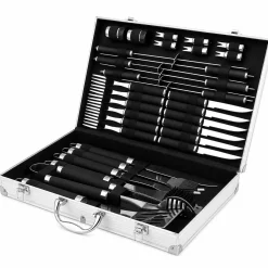 33-Piece BBQ Tool Set with Stainless Steel Case