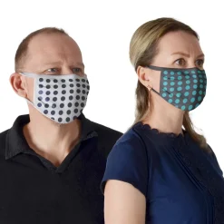 3pk Mask Printed Washable Protective