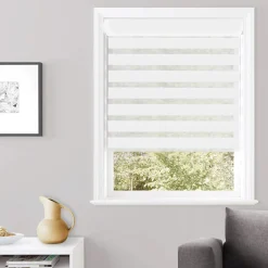 Roller Blind White Day & Night Pvc Cordless