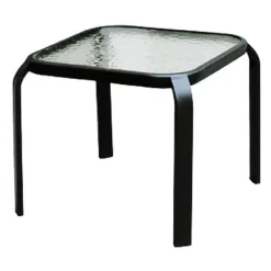 Square Steel Outdoor Patio Side Table