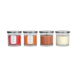 1 Wick Candle W/cover-fall Fragrances 10.5*10.2