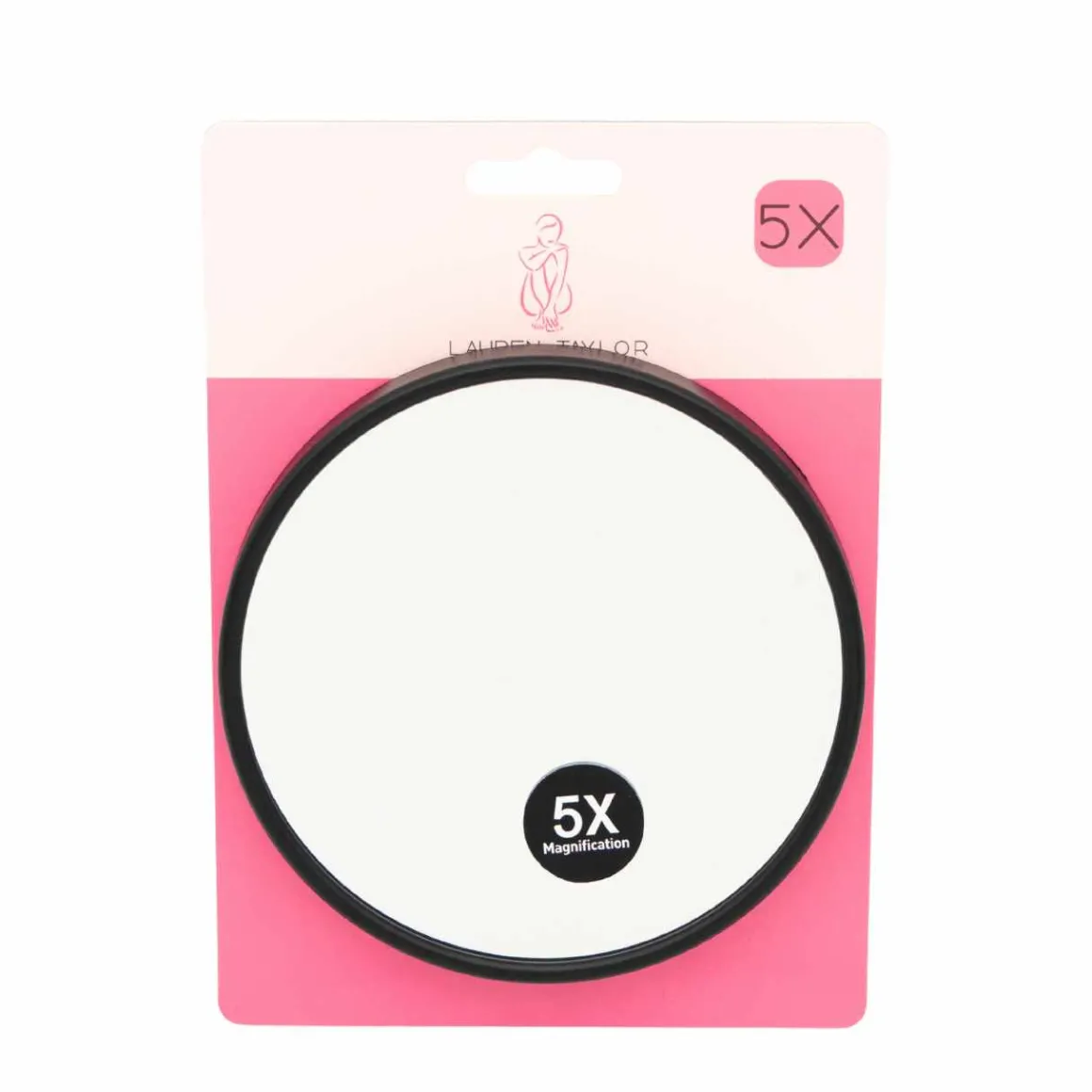5X Magnifying Mirror – Black