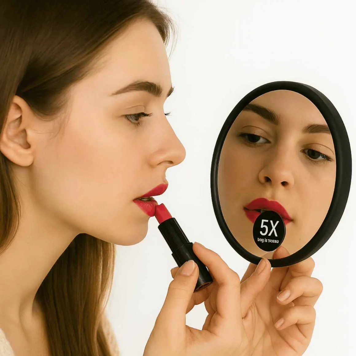 5X Magnifying Mirror – Black